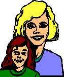 Julie avec maman